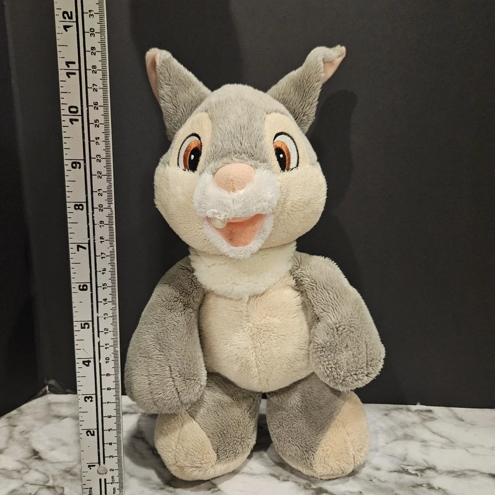 Disney‎ Bambi & 2 Thumper Plush Lot Disney Store Big Feet Bunny Set